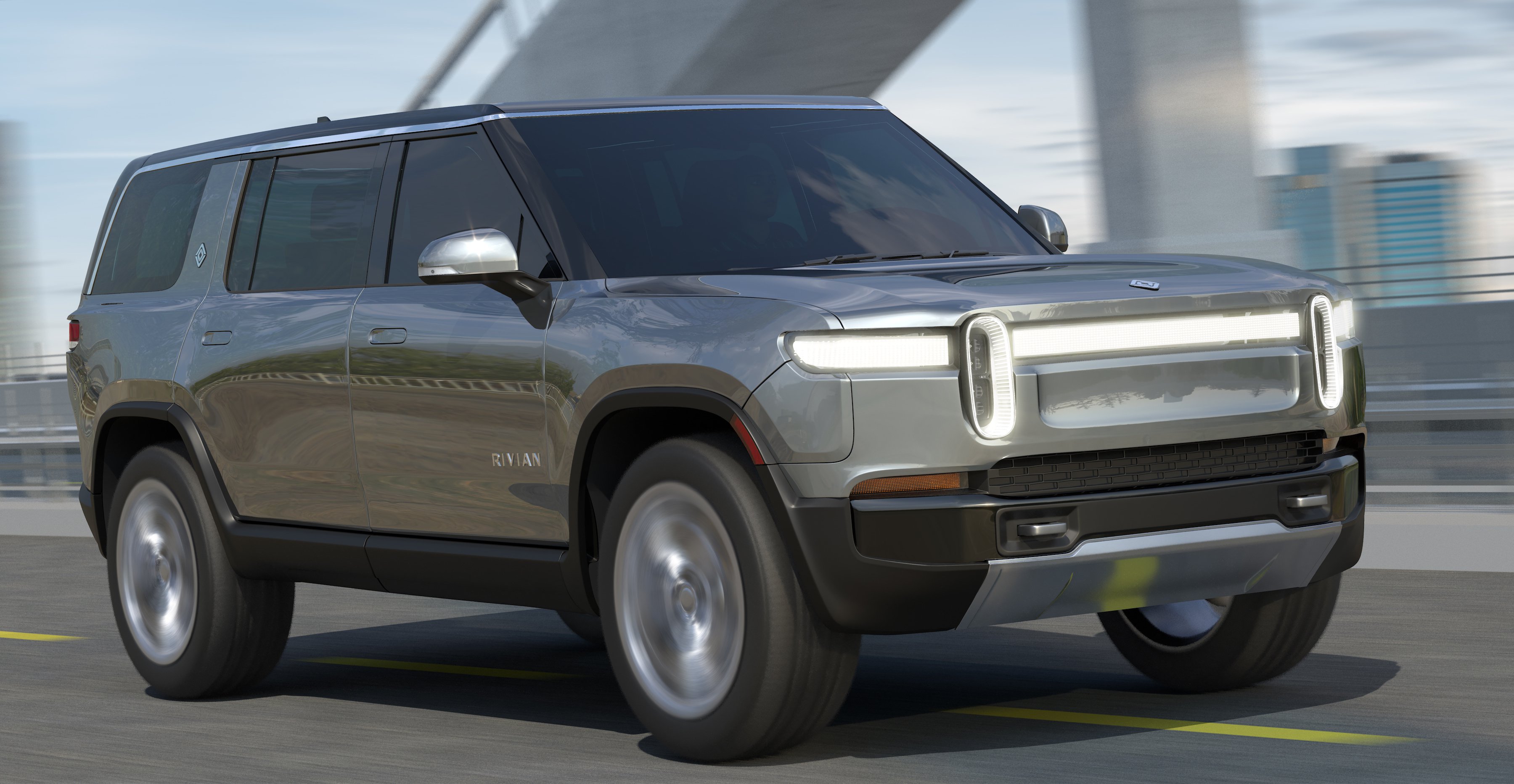 Rivian deals suv stock